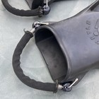 Turtle Surf Black Swim Fins Pair Open Heel W Spring Strap 2xl For Scuba Diving  
