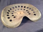 Antique Vintage Metal Tractor Seat Implement Rusty Farm Tool Decor