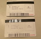 Sea World   Shamu   Crew Vintage Tickets 2005