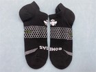 3 Pairs Bombas Men s Ankle Black Socks Cushion Size Large