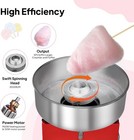 Rovsun 15  Commercial Cotton Candy Machine Maker Floss Pink 980w Family Party