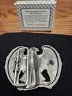Avon Majestic American Eagle Belt Buckle Silver Tone 1982