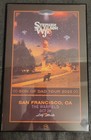 Stephen Wilson Jr  Rare Signed Autographed San Francisco Tour Poster