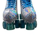 Impala Roller Skates Sidewalk Quad Skate  Women   s 10 Holographic Silver