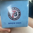 7 Brew Brew Doh Blue Box  cultivate Kindness  Coffee   Tea Advertising