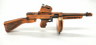 Collectible Thompson Submachine Gun Style Gun-shaped Lighter Brown black