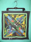 Lot Of  2  Vintage Harley Davidson Bandanas  50 50 Cotton poly  Made In Usa