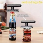 Can Opener Jar Lid Bottle Adjustable Remover Stainless Steel Twist Off Grip