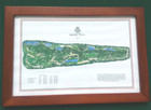 The Creek Club 1923 Seth Raynor  Vintage Golf Course Maps Print