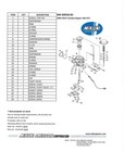 New  Genuine Mikuni Carb Rebuild Kit 2004-2013 Yamaha Raptor 350 Atv Mk-bsr36-83