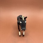 Vintage Fisher Price Little People Black Horse Made Hong Kong Castle Or Farm