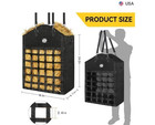 Hay Bag For Horse  Slow Feed 25  Hay Bag  1pc 2 4x2 4  Holes  Large -new