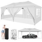 10x20 Pop Up Canopy Heavy Duty Party Tent Outdoor Waterproof Commercial Gazebo