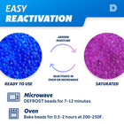  44 Lbs  Blue Premium Indicating Silica Gel Beads  3-5 Mm  - 1 Sack Of 44 Lbs 