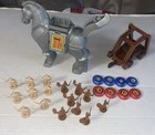 1984 Lakeside Crossbows And Catapults-trojan Horse Set-100  Complete In Box