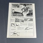 1960 Vespa 400 Rear-engine Sports Convertible Motor Scooter Original Print Ad