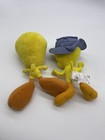 Vintage 1996-98 Looney Tunes Tweety Bird Stuffed Animal Plush Lot Of 2