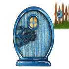 Miniature Sparkle Fairy Doors Magical Garden Figurine Statue Home Mini Ornament