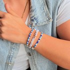 Custom Glass Bead Bracelets     Personalized Bulk Order     Handmade Friendship Jewe