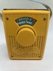 1977 Fisher Price Music Box Pocket Radio    I Whistle A Happy Tune   - Tested