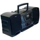 Vintage Sony Cfd-zw160 Boombox Dual Cassette Am Fm Radio Mega Bass Read Desc