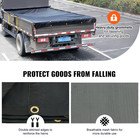 Vevor Dump Truck Mesh Tarp - Heavy Duty Pvc Coated Black Cover