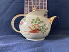 Hall Golden Carrot Windshield Teapot W Lid  Lightly Used  Great Colors 