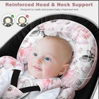 Upgraded Infant Car Seat Insert  2-in-1 Reversible Baby Car Seat Head Support   