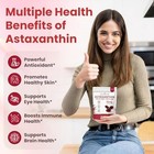 Astaxanthin 12mg 120 Softgels  4 Month Supply triple Strength non-gmo eye Health