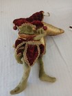 Vintage Frog Prince Jester Shelf Sitter Plush 12  