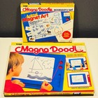 Tyco Magna Doodle   Animal Magnet Art Set Vtg 80s Magnetic Drawing Board Cib