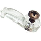 Glass Panel Clips 1 8  Offset Clear Bag Of 20 New