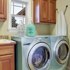 Laundry Pump Soap Dispenser  Liquid Detergent Gallon Glass Pump Bottle- Darware