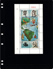  12 50 Scott Value - 1987 El Salvador Columbus S s 500th Scarcer Cv Mnh Nh Umm