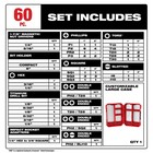 Milwaukee Shockwave Impact Duty Drill   Drive Set 60pc