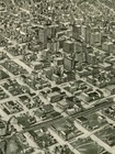 1918 Tulsa Oklahoma Vintage Old Panoramic City Map - 18x36