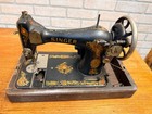 Antique Singer Sewing Machine Model 128 La Vencedora Hand Crank - Parts   Repair