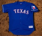 Texas Rangers Mark Teixeira Mlb Rawlings Road Game Jersey 48 Xl Game Worn issued
