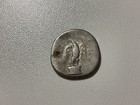 Ancient Roman Empire Coin Silver Denarius Vespasian With Eagle 69 - 79 Ad 