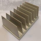 Rogers 7 Slot Plastic Beige Letter Desk Office Organizer 2523 Vintage Sort
