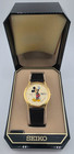 Vintage Disney Seiko Mickey Mouse Watch Date W box New Battery 5y23-7079