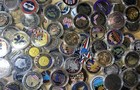 Random Challenge Coin Lot - 5 Coins Multi-themes Free Shiping