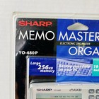 Vintage Sharp Yo-190p Memo Master Organizer Pda   Rare