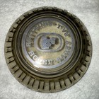 Vintage Ashtray 1960   s Frontier Hotel Casino Las Vegas Smoked Glass 4 5 Inch