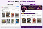 Complete Ebay Store Branding  Listing Template Design   Video Ads Urban Clothing