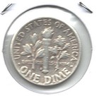 1962 Roosevelt Dime - Circulated - 90   Silver - Free Shipping
