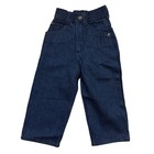 Vintage 70s George s Original Dark Indigo Toddler Loose Jeans Deadstock Talon
