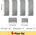 Refrigerator Door Handle Covers  Set Of 6  Non-slip Fridge Handle Covers  Washab