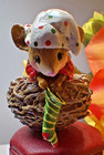 Wee Forest Folk Cozy Nest Christmas Ornament Retired 2014 Sweet   Tiny Wff Box
