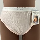 1998 Jockey Classic French Cut Panties Pink Girls L 12-14 Combed Cotton Y2k 